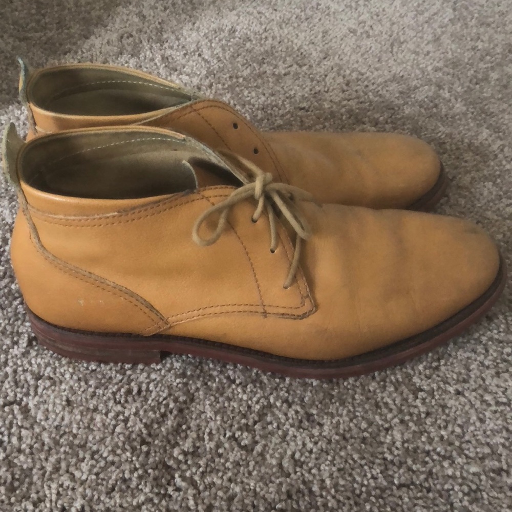 COLE HAAN Tan Lace Up Boot Size 13